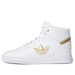 Кроссовки drop step xl Adidas, белый fw2040 | white/gold