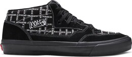 Кеды Vans Supreme x Half Cab Pro 92 Logo Pattern - Black, черный vn0a3qph2yw | black
