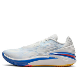 Кроссовки air zoom gt cut 2 Nike, белый dj6015-102 | white/blue/orange/yellow