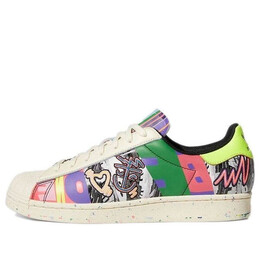 Кроссовки kris andrew small x superstar Adidas, мульитколор gx6395 | multicolor/white/cream white
