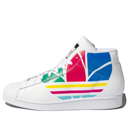 Кроссовки про модель обувь Adidas, белый fy1549 | white/red/blue/green/yellow