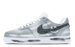 Мужские кроссовки для скейтбординга Nike Court Vision 1, Серый cd5463-100(team60-男款荆棘云雾) | gray