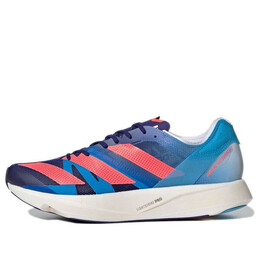 Кроссовки adizero takumi sen 8 Adidas, синий gz0182 | blue/orange/white