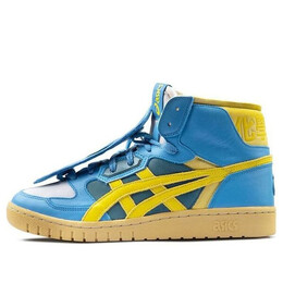 Кроссовки chemist creations x съемный логотип all court alpha l желтый Asics, синий 1203a161-020 | blue/yellow