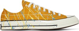 Кроссовки Converse Chuck 70 Low Paint Splatter - Sunflower Gold, желтый 170804c | yellow