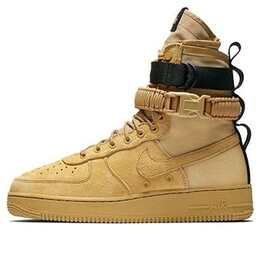 Кроссовки sf air force 1 high 'wheat' Nike, бежевый 864024-700 | tan