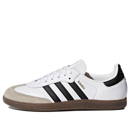 Кроссовки самба ог Adidas, белый bz0057 | white/black