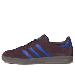 Кроссовки оригиналы gazellle закрытые Adidas, бордовый ig9980 | shadow maroon/semi lucid blue/simple brown