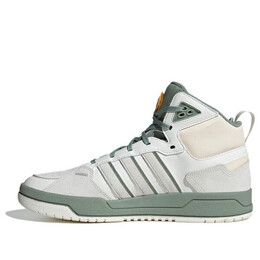 Кроссовки баскетбольные нео 100дб Adidas, серый ig1572 | grey / white / olive green