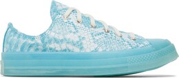 Кроссовки Converse Golf Wang x Chuck 70 Low Blue Python, синий 173190c | blue