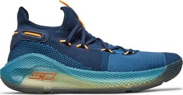 Кроссовки Under Armour Curry 6 Underrated, синий 3020612 404 | blue
