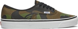 Кеды Vans BAPE x Authentic 44 DX First Camo, зеленый vn0a38en7bc | green