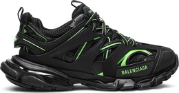 Кроссовки Balenciaga Track Sneaker Black Green, черный 542023 w3ac2 1035 | black