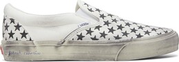 Кеды Vans Bianca Chandôn x Classic Slip-On VLT LX Stressed Black, белый vn0a3qxyba2 | white