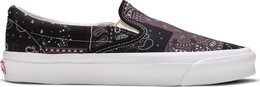 Кеды Vans Kith x Vault OG Classic Slip-On LX Bandana - Moonless Night, фиолетовый vn0a45jk6ch | purple