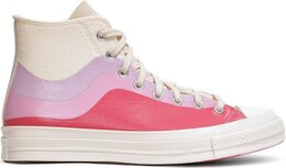 Кроссовки Converse Chuck 70 High Thermo Felt - Winter White Pink, разноцветный 169520c | multi-color