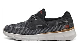 Кроссовки Skechers Lifestyle Shoes Men Low-top Off Black, серый/черный 210237-chbk | gray/black