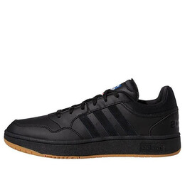 Кроссовки hoops 3.0 низкие Adidas, черный gy4727 | black
