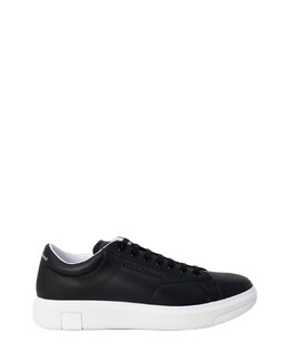 Кроссовки Armani Exchange кожаные, черный 66359 | black