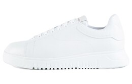 Кеды мужские, обувь для скейтбординга низкая белый Emporio Armani x4x264xf768100001 | white