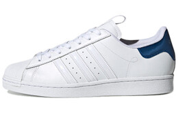 Кроссовки Adidas Originals Superstar Retro Low Top Skate Shoes Unisex White Blue fw2852