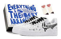 Кроссовки Nike Air Force 1 Skateboarding Shoes Men Low-top Black, черный/белый cw2288-111(team88-夜的第七章s-box) | black/white