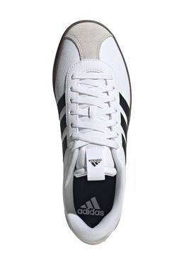 Мужские кожаные кроссовки VL Court 30 Adidas, цвет Ftwwht/cblack/greo 4067886699106 | ftwwht/cblack/greo