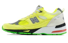 Кроссовки мужские NB 991 с низким верхом, желтые New Balance m991afl