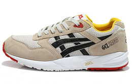 Кроссовки мужские Gel-Saga с низким верхом цвета хаки/черный Asics h30nk-9928