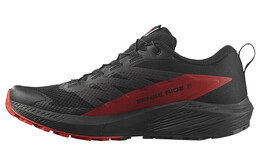 Кроссовки Sense Ride 5 мужские низкие черные/красные Salomon 472143