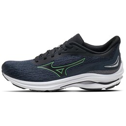 Кроссовки мужские низкие черные/мятно-зеленые Mizuno j1gc241602 | black/mint green