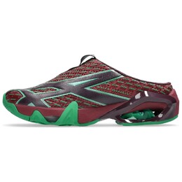 Кроссовки мужские Kiko Kostadinov X GEL-Quantum с низким верхом бордового цвета зеленого цвета Asics 1203a500-600 | burgundy green