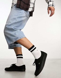 Черные кроссовки Vans Authentic 202608881 | triple black