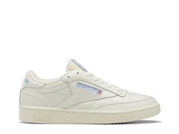 Кроссовки Reebok Club C 85 Vintage, молочный/голубой 536048 | off white