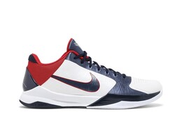 Кроссовки Nike Zoom Kobe 5 'USA', белый 386429 103 | white