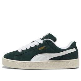 Кроссовки suede xl shoes 'hairy green' Puma, зеленый 397241-02 | green/white