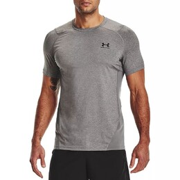 Мужские кроссовки Under Armour HeatGear Armor с коротким рукавом 22uarmhgrmrfttdssapt | carbon heather/black