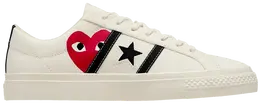 Кроссовки Converse Comme des Garçons PLAY x One Star Academy Pro 'Milk Black', кремовый a09878c | milk black