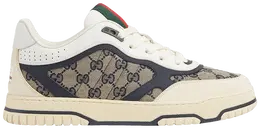 Кроссовки Gucci Re-Web Sneaker 'GG Canvas - Beige Ivory Blue', кремовый 787476 aadhw 9552 | gg canvas - beige ivory blue
