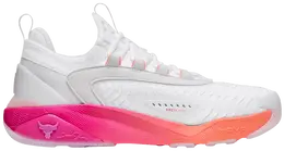 Кроссовки Under Armour Project Rock 7 'White Vivid Magenta', белый 3027600 101 | white vivid magenta
