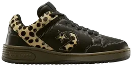 Кроссовки Converse Weapon Low 'Leopard Pony Hair', черный a12707c | leopard pony hair