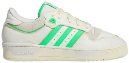 Кроссовки Adidas Rivalry 86 Low 'Wonder White Neon Green', кремовый if7135 | wonder white neon green