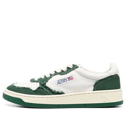 Кроссовки medalist canvas-panelled 'white green' Autry, белый aulm-cb08 | white/green