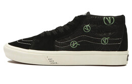 Кроссовки Vans Sk8-Mid ComfyCush 'Black Green' vn0a4uw14cu