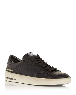 Мужские низкие кеды Golden Goose Deluxe Brand Stardan, черный 4013636 | black