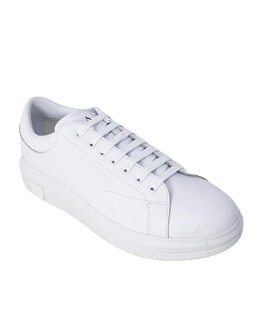 Кроссовки Armani Exchange кожаные на шнуровке, белый 93502 | white