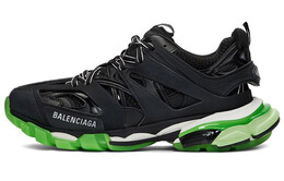 Кроссовки Balenciaga Track 1.0 Chunky Male, черный/белый/зеленый 570391w1gb11003