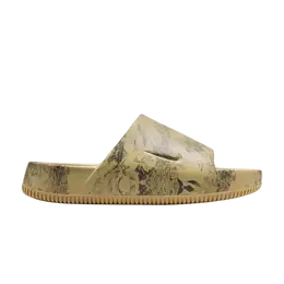 Nike Кроссовки Calm Slide 'Printed - Wildlife', желто-коричневый hq1125 201 | printed - wildlife