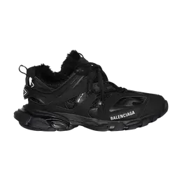 Кроссовки Balenciaga Track Sneaker 'Fake Fur - Black', черный 668556 w3cq1 1000 | fake fur - black