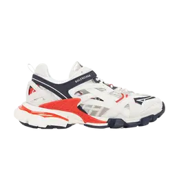 Кроссовки Balenciaga Track.2 Sneaker 'White Blue Red', белый 568614 w3ae2 1248 | white blue red